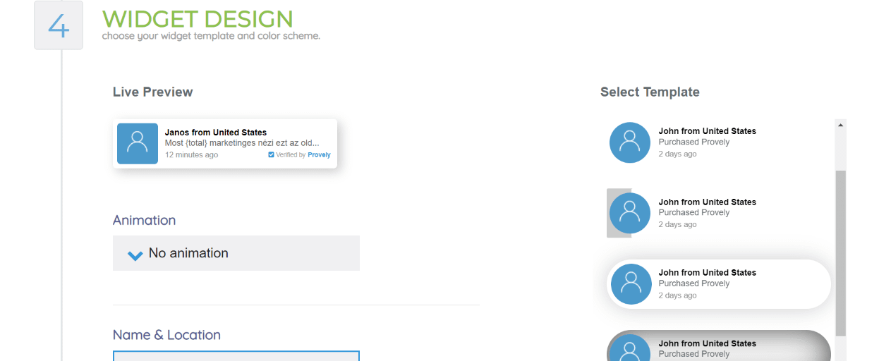Növeld akár 250%-al a konverziód - Sales Pop az oldaladra 60 provely create step5 - Marketingszoftver, Marketing