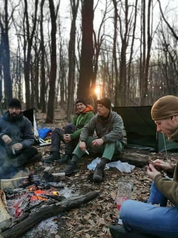 Téli bushcraft tantúra Tankival - Losi Outdoor 18 Jó beszélgetések, outdoor és bushcraft sztorik