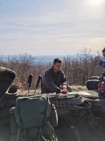 Téli bushcraft tantúra Tankival - Losi Outdoor 13 Térképolvasás, táborhely és útvonaltervezés Tanki bushcraft tantúráján