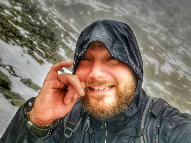 Téli magashegyi tanfolyam - 3 nap az Alpokban MountainGo módra 11 Elázott túrázó